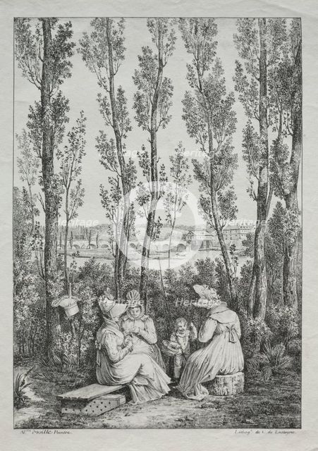 The Picnic. Creator: Charles Philibert Lasteyrie du Saillant (French, 1759-1849).