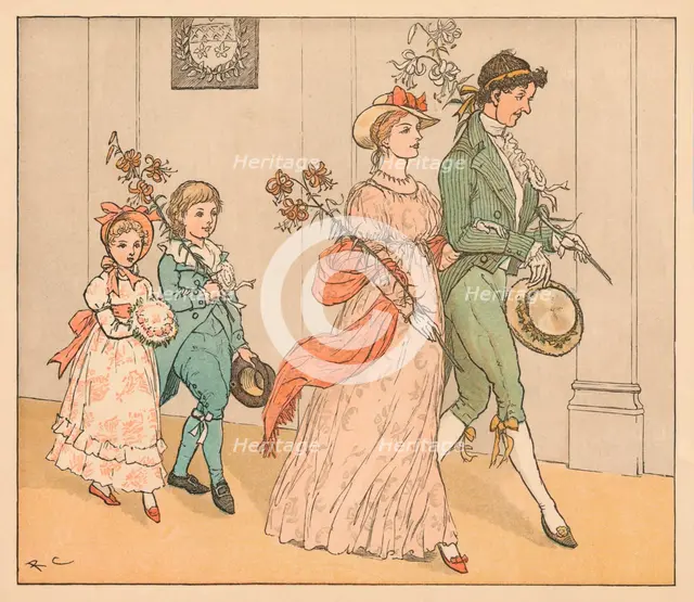 '...the Picninnies, and the Joblillies, and the Garyulies...', c1885, (1934). Creator: Randolph Caldecott.