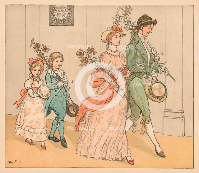 '...the Picninnies, and the Joblillies, and the Garyulies...', c1885, (1934). Creator: Randolph Caldecott.
