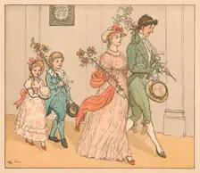 ...the Picninnies, and the Joblillies, and the Garyulies... c1885, (1934). Creator: Randolph Caldecott