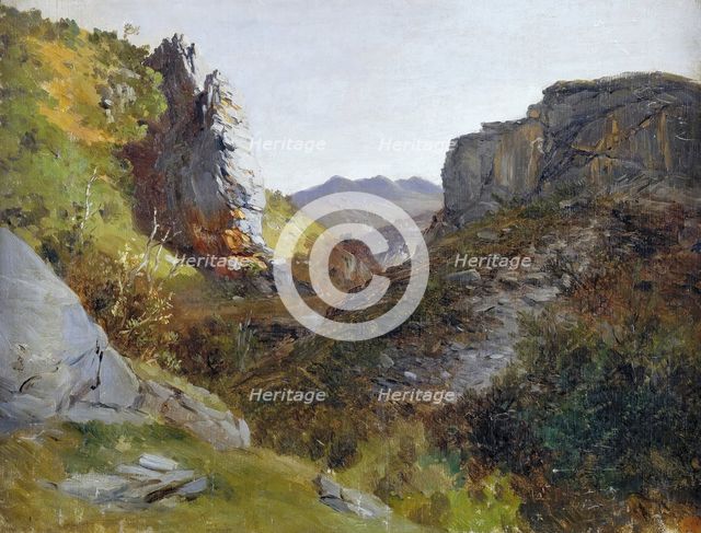 The Picos de Europa, c1874. Creator: Carlos de Haes.