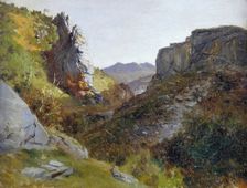 The Picos de Europa, c1874. Creator: Carlos de Haes