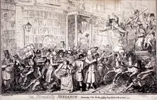 The Picadilly nuisance London, 1818. Artist: Anon