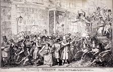 The Picadilly nuisance London, 1818. Artist: Anon