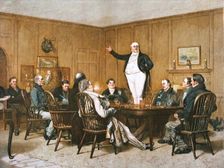 '"The Pickwick Club" after Charles Green, R.I. 1890. Creator: Charles Green