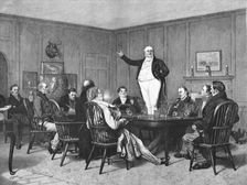 '"The Pickwick Club" after Charles Green, R.I. 1890. Creator: Charles Green