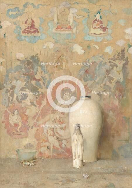 The Picture from Thibet, c. 1920. Creator: Emil Carlsen.