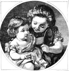 "The Picture of Innocence" - painted by Alfred Corbould - from the Exhibition of the British Institu Creator: Harvey Orrin Smith