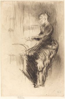 The Piano, 1875. Creator: James Abbott McNeill Whistler