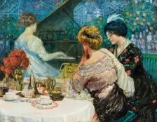 The piano player, 1913