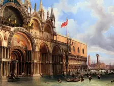 The Piazza San Marco by high water