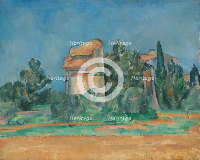 The Pigeon Tower at Bellevue, 1890. Creator: Paul Cézanne (French, 1839-1906).