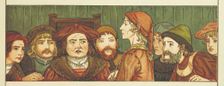 The Pied Piper of Hamelin, 1889. Creator: Catherine Greenaway