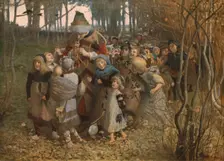 The Pied Piper of Hamelin 1881, (c1930). Creator: James Elder Christie