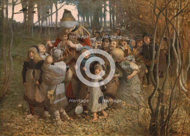 'The Pied Piper of Hamelin', 1881, (c1930). Creator: James Elder Christie.