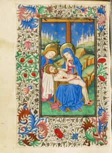 The Pietà; Book of Hours, about 1430-1440. Creator: Fastolf Master