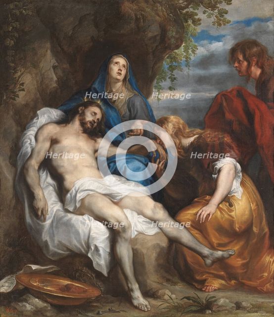 The Pietà, c1629. Creator: Anthony van Dyck.
