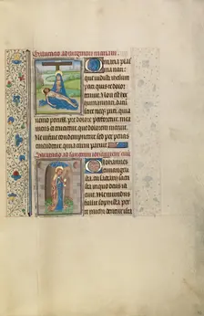 The Pietà: Saint John the Evangelist; Arenberg Hours, early 1460s. Creator: Workshop of Willem Vrelant