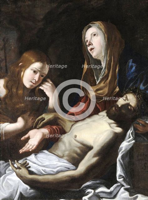 The Pietà with the Magdalene, 2nd half of the 17th century. Creator: Pedro Nunez de Villavicencio.