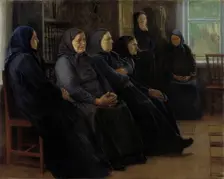 The Pietists, 1898. Creator: Venny Soldan-Brofeldt