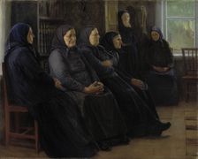 The Pietists, 1898. Creator: Venny Soldan-Brofeldt