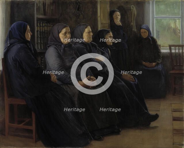 The Pietists, 1898. Creator: Venny Soldan-Brofeldt.