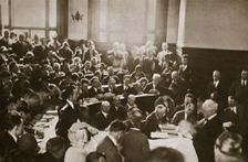 The Pig-Woman testifies in the Hall-Mills Trial, Somerville, New Jersey, USA, 1926. Creator: Unknown