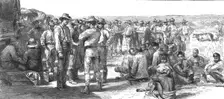 'The Pioneer Corps of the British South African Company on the way to Mashonaland; An Interview wit Creator: Unknown