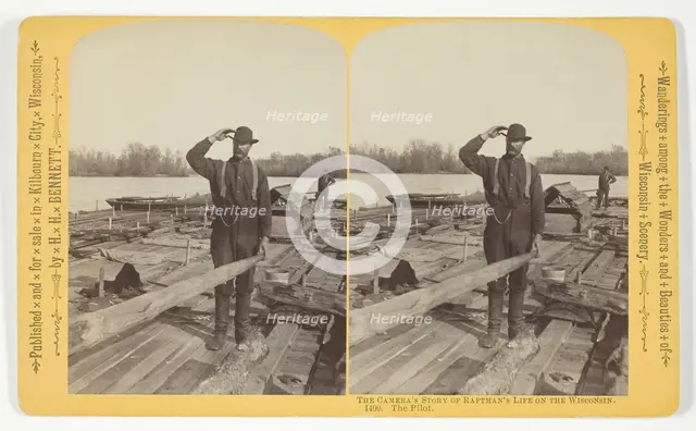 The Pilot, 1886. Creator: Henry Hamilton Bennett.