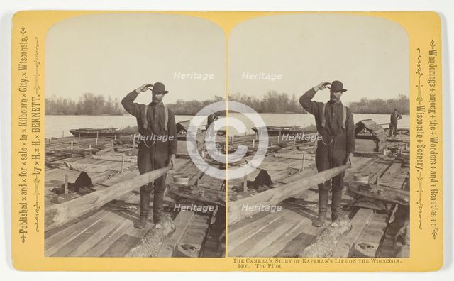 The Pilot, 1886. Creator: Henry Hamilton Bennett.