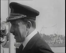 The Pilot of the Seaplane General Francisco Franco, 1926. Creator: British Pathe Ltd