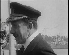 The Pilot of the Seaplane General Francisco Franco, 1926. Creator: British Pathe Ltd