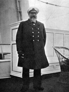 The pilot during the royal yacht's Norwegian trip of 1904 (1908).Artist: Queen Alexandra