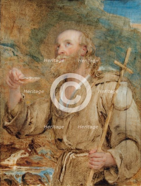 The Pilgrim, 1831?. Creator: William Charles Ross.