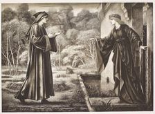 The Pilgrim at the Gate of Idleness, c1874-1884, (1900). Creator: Unknown