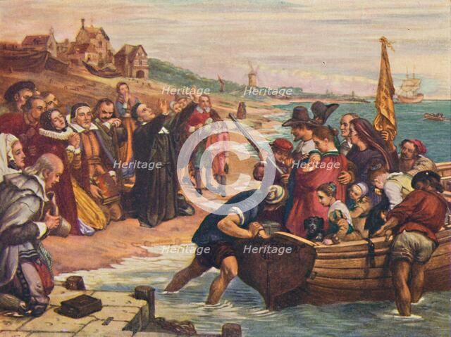 'The Pilgrim Fathers', 1916. Artist: Unknown.