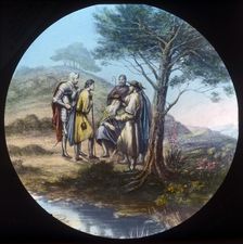 The Pilgrim welcomed c1910. Creator: Unknown