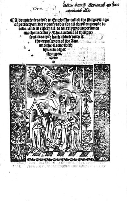 'The Pilgrimage of Perfection', 1531, (1946). Artist: Wynkyn de Worde.