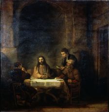 The Pilgrims of Emmaus 1648, by Harmenszoon Rembrandt