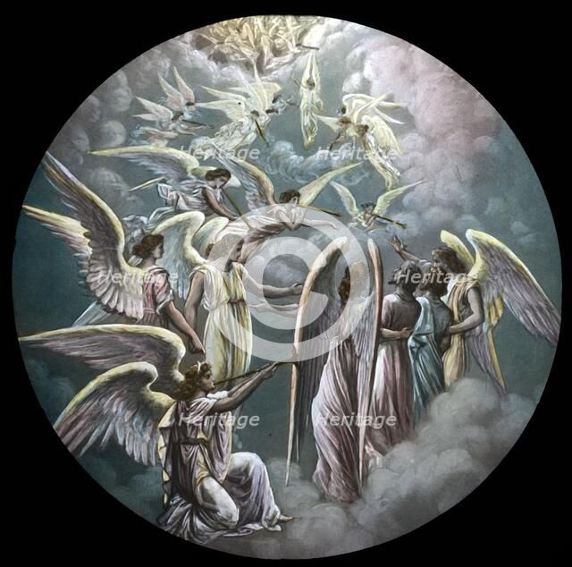 'The pilgrims ascend to Heaven', c1910.  Creator: Unknown.