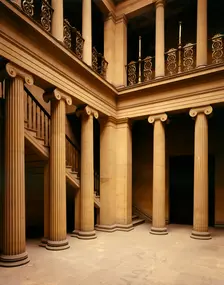 The Pillar Hall, Belsay Hall, Northumberland, c2000s(?)