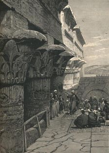 The Pillared Hall of Ezneh 1879, (1886)