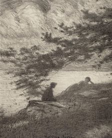 The Pine Bough, 1919. Creator: Bolton Coit Brown