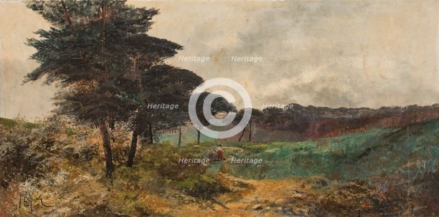 The pine trees of the Casa de Campo, 1886. Creator: Juan Espina y Capo.