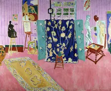 The Pink Studio 1911. Creator: Henri Matisse