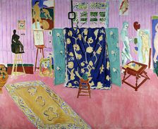 The Pink Studio 1911. Creator: Henri Matisse