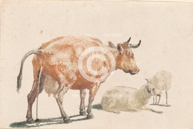 The Pissing Cow, 1690s. Creator: Johann Teyler.