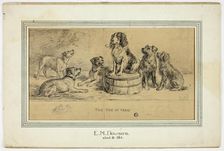 The Pipe of Peace (recto), n.d. Creator: Ebenezer Newman Downard