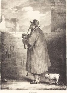 The Piper, 1821. Creator: Theodore Gericault