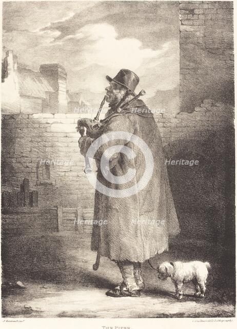 The Piper, 1821. Creator: Theodore Gericault.